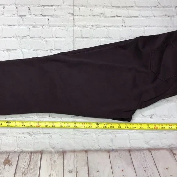 Buffalo David Bitton Women Hanna High Rise Skinny Jeans Size 16 Burgundy B241 20 - Picture 6 of 15